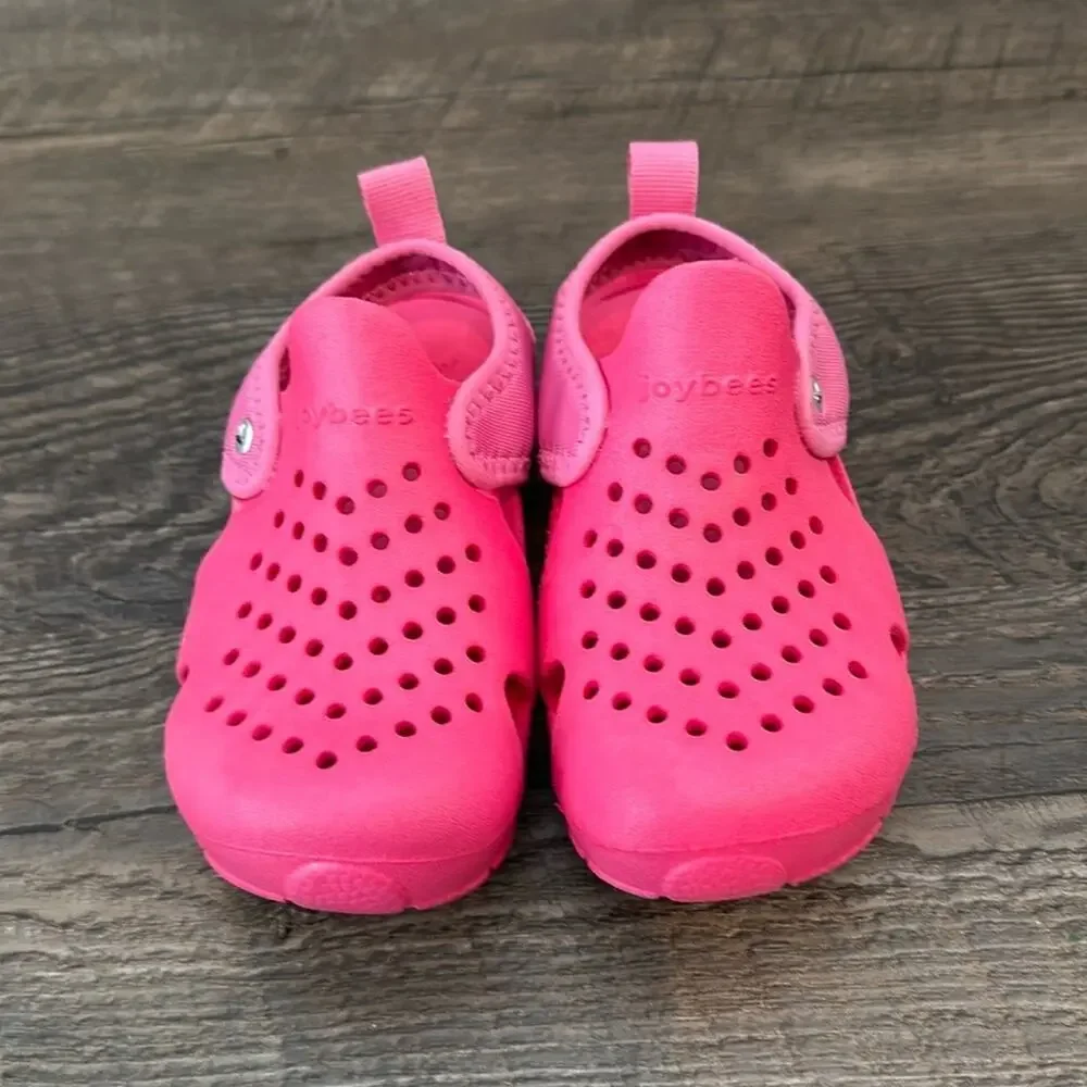 Joybees Toddler 9 Pink Tatum River Pull-On‎ Sandal NWOT